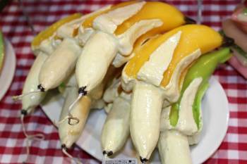 Πασχαλινή Λαμπάδα Μπανάνα Ανοιχτή 5x19cm