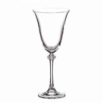 Crystalite Bohemia Κρυστάλλινο Ποτήρι Κρασιού Asio 250ml  (σετ 6 τεμαχια)